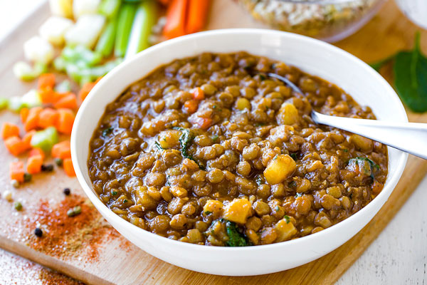 خوراک عدسی بدر